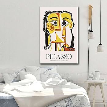 Amazon.com: SFXLUCART Poster Wall Art Print Pablo Picasso